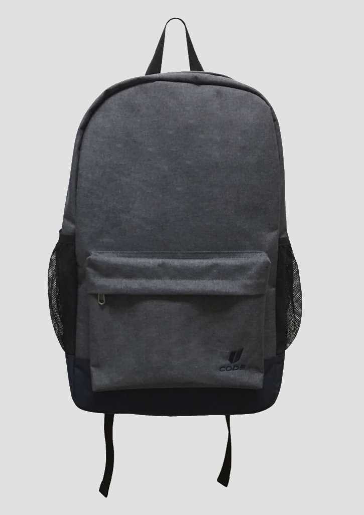 Code Backpack Grey Marle/Navy